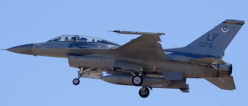 General Dynamics F-16D Block 42 Fighting Falcon 88-0175 of the 310th Fighter Squadron Top Hats